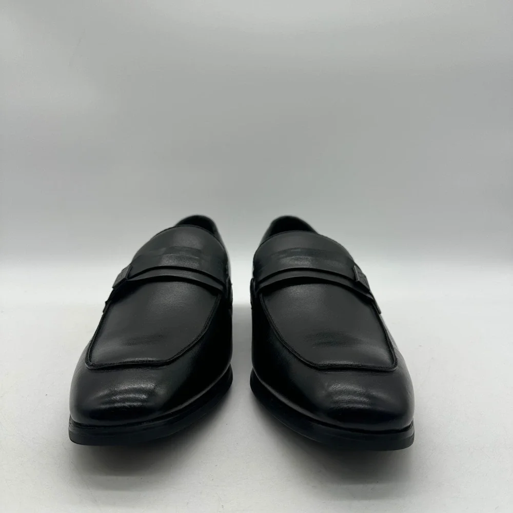 Calvin Klein CMJIMNON-R Mens Size‎ 9.5 Jameson Loafers Black Slip-On Dress Shoes